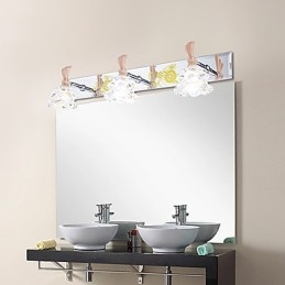 Applique da parete Illuminazione per il bagno Moderno Contemporaneo Metallo