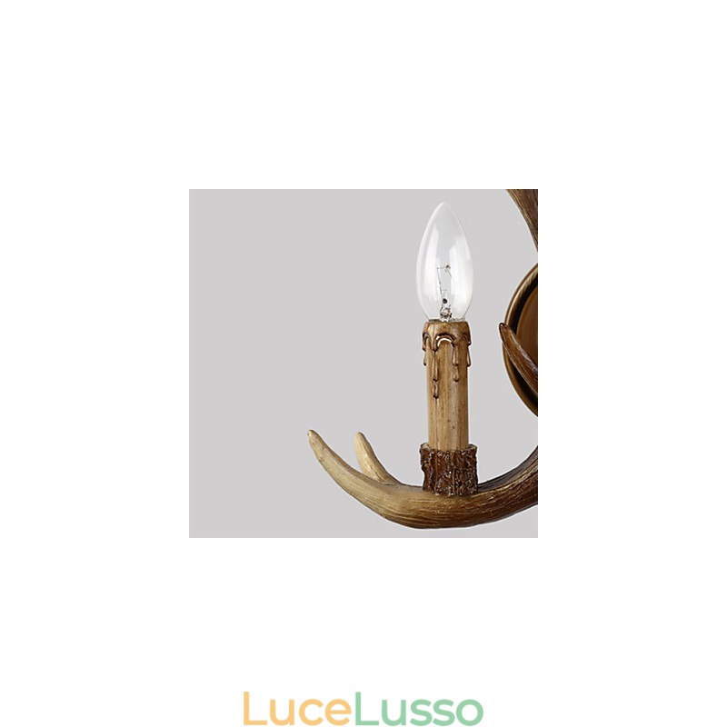 Applique da parete Mini Style Tradizionale Classico Resina