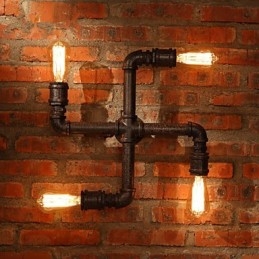 Applique da parete Mini Style Rustic Lodge Metallo