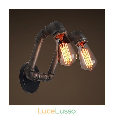 Lampada da parete retrò in metallo per caffetteria Lampada da parete retrò in metallo per caffetteria