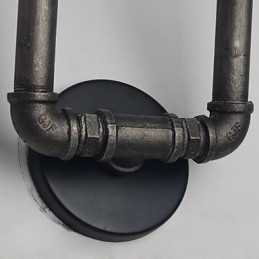 Lampada da parete retrò in metallo per caffetteria