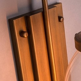 Applique per la casa Applique minimalista per interni Corridoio Lampada in ferro battuto Lampade da comodino per camera da letto Soggiorno
