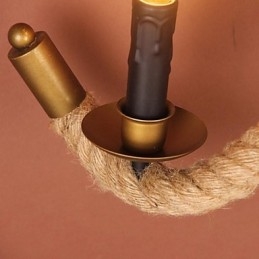 Applique da parete in stile mini Country Metal
