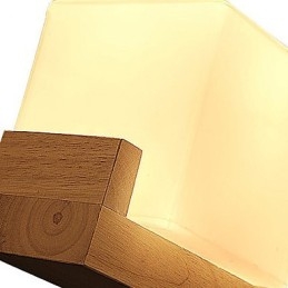 Applique da parete Mini Style Tradizionale Classico Legno Bambù