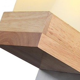 Applique da parete Mini Style Tradizionale Classico Legno Bambù