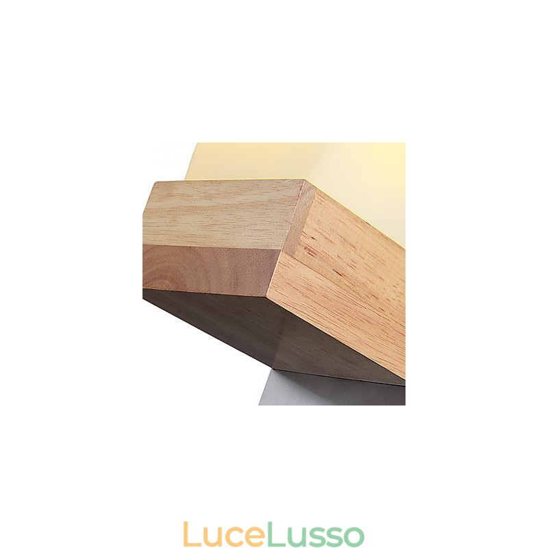 Applique da parete Mini Style Tradizionale Classico Legno Bambù