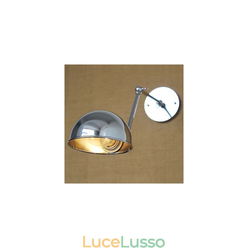 Applique da parete Lampade a sospensione Lampade da lettura da parete Mini Style Rustic Lodge Metallo