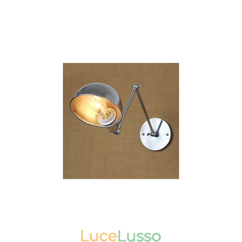 Applique da parete Lampade a sospensione Lampade da lettura da parete Mini Style Rustic Lodge Metallo