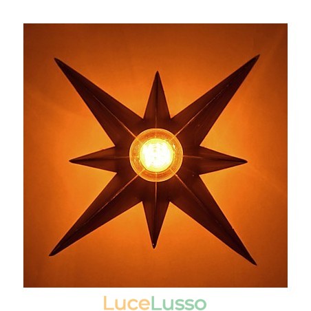 Breve illuminazione a stella a cinque punte personalizzata moderna applique da parete lampade per l'alloggiamento dei bambini Breve illuminazione a stella a cinque punte personalizzata moderna applique da parete lampade per l'alloggiamento dei bambini