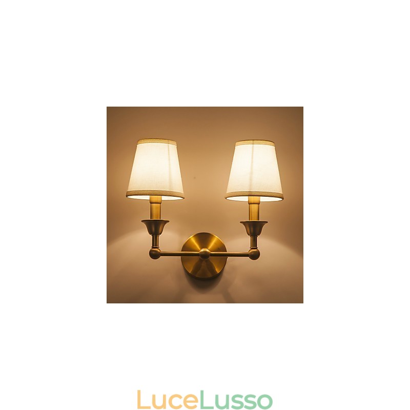 Applique da parete in stile mini Country Metal