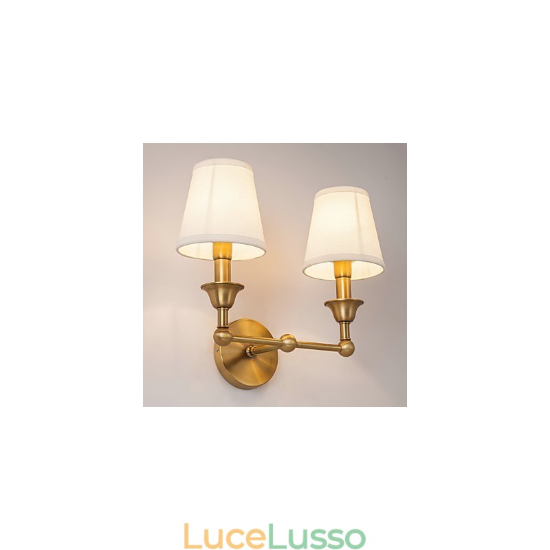 Applique da parete in stile mini Country Metal