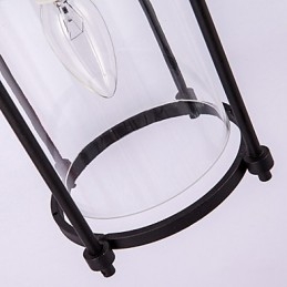 Lampade creative dall'aspetto industriale, lampade da parete in stile nordamericano con lampadina Edison Flute, luci decorative per bar all'interno