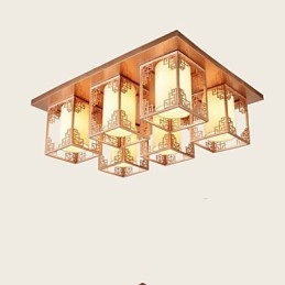 Un'atmosfera di illuminazione del soffitto in ferro delle lampade in stile cinese