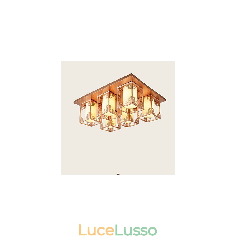 Un'atmosfera di illuminazione del soffitto in ferro delle lampade in stile cinese