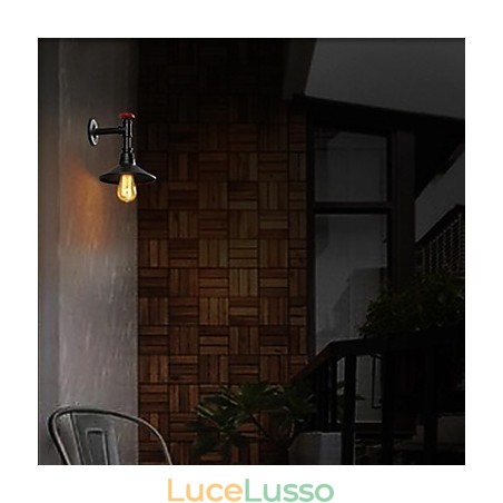 Mini Applique 1 Luce Concise Crema Ferro Mini Applique 1 Luce Concise Crema Ferro
