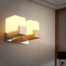 Applique da parete Mini Style Modern Contemporary Legno Bambù