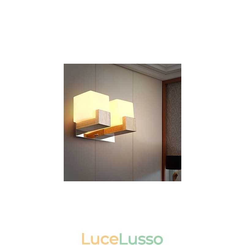 Applique da parete Mini Style Modern Contemporary Legno Bambù