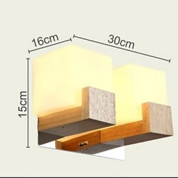Applique da parete Mini Style Modern Contemporary Legno Bambù
