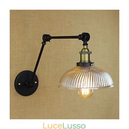 Applique da parete Lampade a sospensione Lampade da lettura da parete Mini Style Rustic Lodge Metallo Applique da parete Lampade a sospensione Lampade da lettura da parete Mini Style Rustic Lodge Metallo
