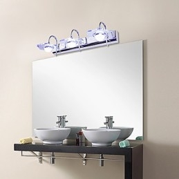 Applique da parete Illuminazione per il bagno Moderno Contemporaneo Metallo