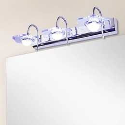 Applique da parete Illuminazione per il bagno Moderno Contemporaneo Metallo
