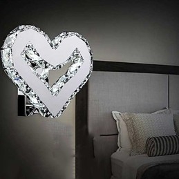 Applique da parete in cristallo Mini Style moderno contemporaneo in metallo