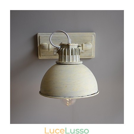 Lampada da parete vintage nostalgica in ferro battuto per corridoio, per balcone, applique da parete in ferro battuto del Nord Europa Lampada da parete vintage nostalgica in ferro battuto per corridoio, per balcone, applique da parete in ferro battuto del Nord Europa
