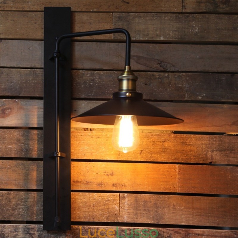 Nuovo Loft Retro Fai da te Industriale Vintage Lampada da parete Applique da parete