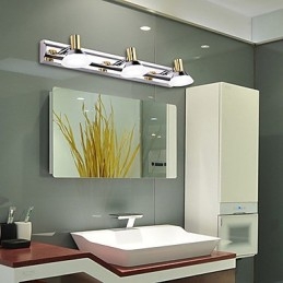 Applique da parete Illuminazione per il bagno Moderno Contemporaneo Metallo