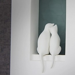 Lampada da parete moderna bianca e alla moda, lampada da comodino, lampada da parete con specchio, lampada da parete per camera da letto