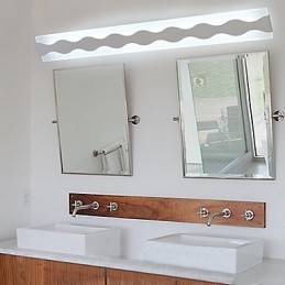 Applique da parete Illuminazione per il bagno Moderno Contemporaneo PVC