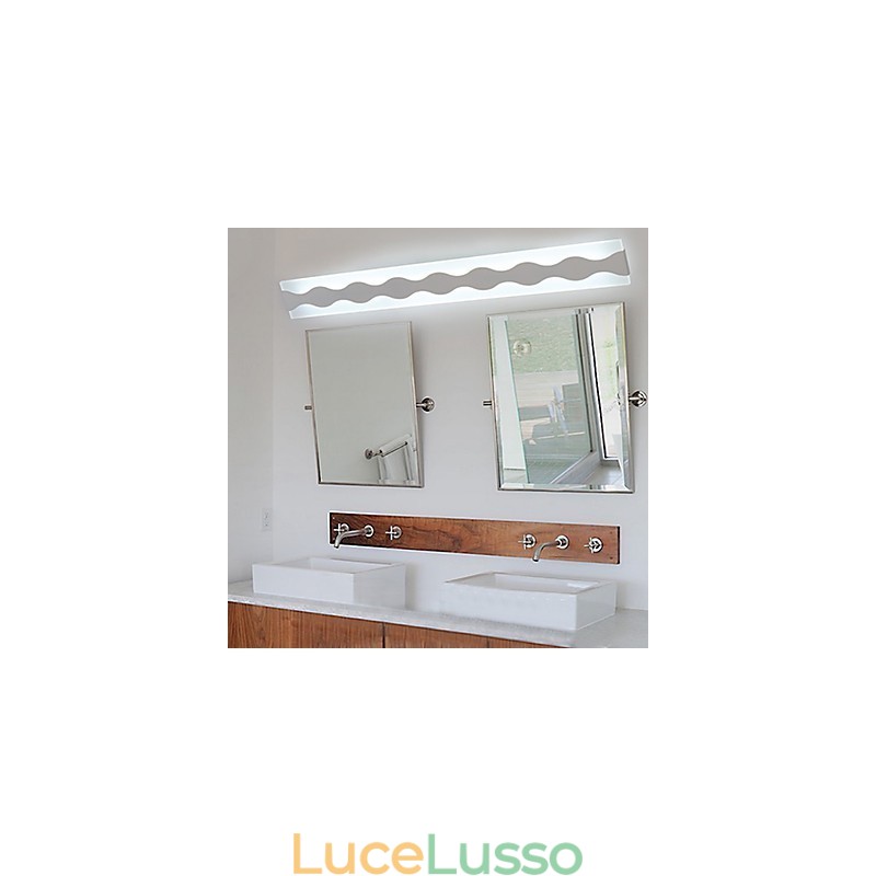 Applique da parete Illuminazione per il bagno Moderno Contemporaneo PVC