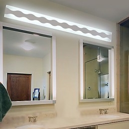 Applique da parete Illuminazione per il bagno Moderno Contemporaneo PVC