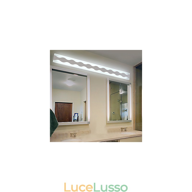 Applique da parete Illuminazione per il bagno Moderno Contemporaneo PVC