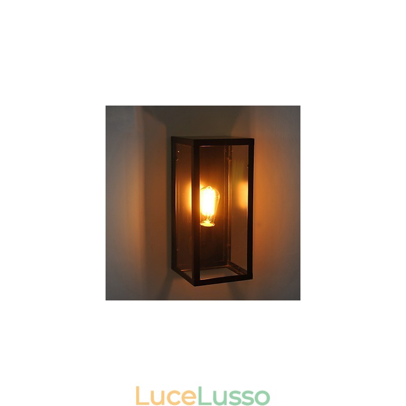 Applique da parete retrò in ferro per comodini, stile pastorale, per soggiorno, sala da pranzo