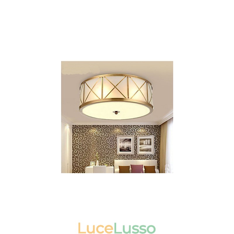 Lampada in rame pieno Lampada Lampada C