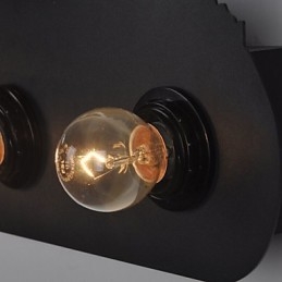 4 luci American Village Pastoral LOFT Style Camera da letto corridoio Ferro Retro Applique