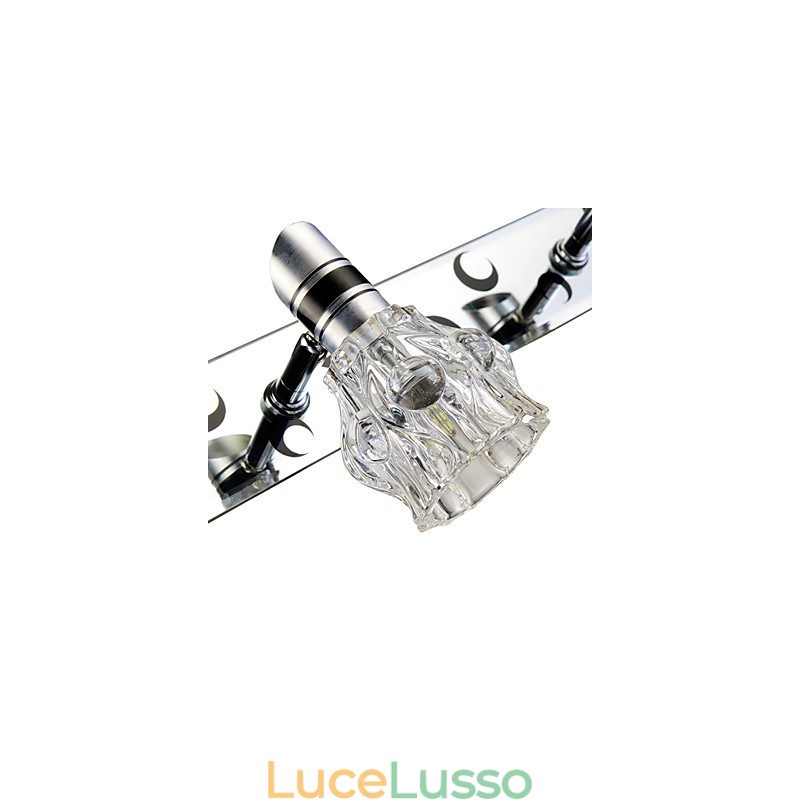 Nuovo arrivato Wash Wall Lighting Monocolore Bianco Lampada per specchio Front Hardware Piastra metallica Bagno Applique da parete