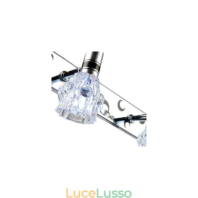 Nuovo arrivato Wash Wall Lighting Monocolore Bianco Lampada per specchio Front Hardware Piastra metallica Bagno Applique da parete