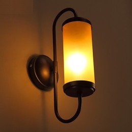 Lampada da parete a forma di candelabro in stile country americano contemporaneo e contratto che restaura i modi antichi