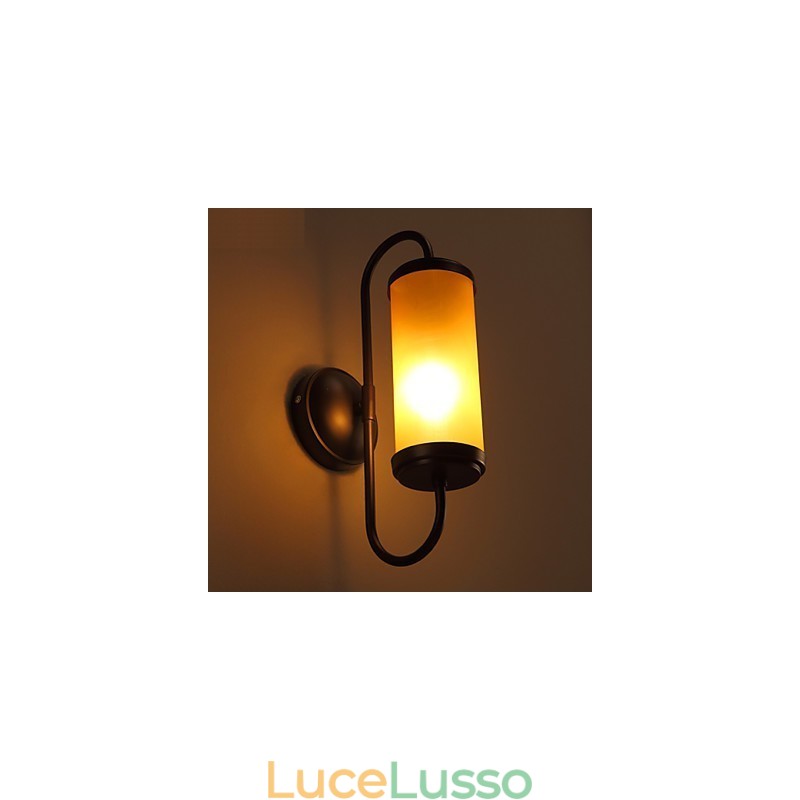 Lampada da parete a forma di candelabro in stile country americano contemporaneo e contratto che restaura i modi antichi