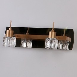Illuminazione per il bagno in cristallo moderna contemporanea G4 in metallo