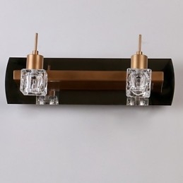 Illuminazione per il bagno in cristallo moderna contemporanea G4 in metallo