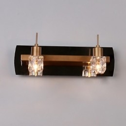 Illuminazione per il bagno in cristallo moderna contemporanea G4 in metallo