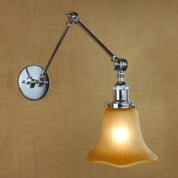 Applique da parete Illuminazione per il bagno Lampade da parete per esterni Lampade da parete per lettura Moderne Contemporanee Vetro