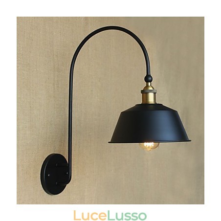 Lampada da parete decorativa in ferro da pranzo nostalgica in stile country americano LOFT Macchinari industriali Vento leggero Villa retrò Lampada da parete decorativa in ferro da pranzo nostalgica in stile country americano LOFT Macchinari industriali Vento leggero Villa retrò
