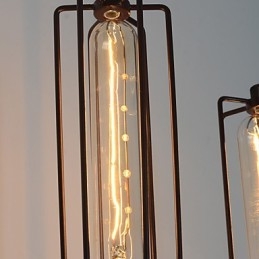Lampada da parete in ferro retrò stile country americano Loft Art Industry Lights