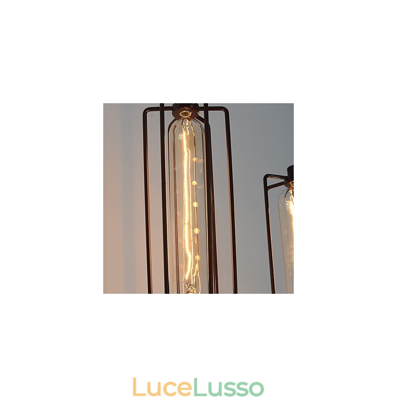 Lampada da parete in ferro retrò stile country americano Loft Art Industry Lights