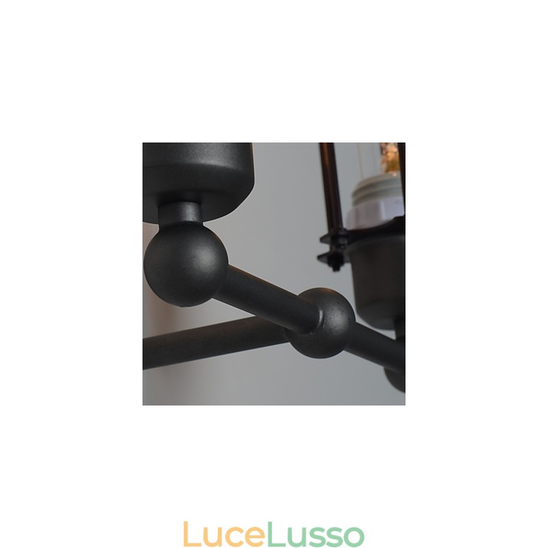 Lampada da parete in ferro retrò stile country americano Loft Art Industry Lights