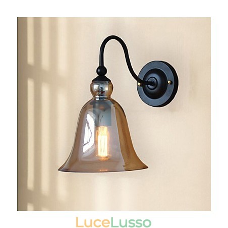 Loft Vintage Industrial Max Country Applique da parete E27 Loft Vintage Industrial Max Country Applique da parete E27